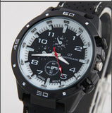 Top Luxury Brand Fashion Military Quartz Watch Men Sports