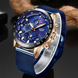 LIGE Fashion Mens Watches