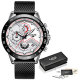 LIGE Fashion Mens Watches