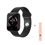 Fashion Stainless Steel Smart Watch Women Men Electronics Sport