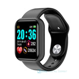 Fashion Stainless Steel Smart Watch Women Men Electronics Sport