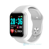 Fashion Stainless Steel Smart Watch Women Men Electronics Sport