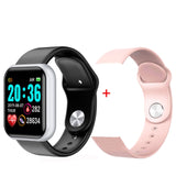 Y68 Waterproof Pink Digital SmartWatch