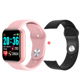 Y68 Waterproof Pink Digital SmartWatch
